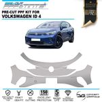 Front Bumper Stone Chip Guard PPF Paint Protection film for Volkswagen ID4 VW