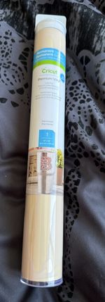 Cricut premium vinyl permanent glossy parchment brand new