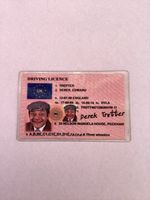 Only Fools And Horses - Del Boy Novelty Driving Card