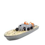 Vintage Dinky Toys No 675 Motor Patrol Boat Grey & Cream Die-cast Model Unboxed.