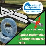 Equifence Bullet Rail,Flexilble Fencing, stud fencing, safety fencing ELECTRIC
