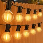 50-600FT Outdoor String Lights Mains Powered Festoon Lights for Patio Party Xmas