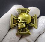 WWII German Cross Skull Badge 1939 With Box