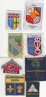 Boy Scout Badges Overseas x 8