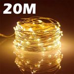 LED String Fairy Lights Mains Plug In Outdoor Christmas Tree Home Decor