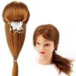 26" Salon Hair Practice Training Head Mannequin Hairdressing Doll + Clamp