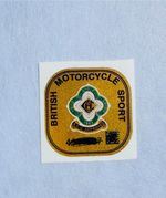 Genuine ACU Gold Sticker Approved British Union Motorcycles (BMS) UK Helmets