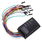 ༝Logic Analyzer 16 Channel 100M Sampling Rate Compact USB Logic Analyzer For
