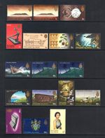 M28070 Pitcairn Islands 1969 Set X15 +2 UMM Sg 94/101a +94a +106b Cat £33