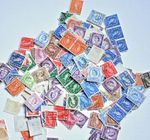GB 25 gm QE11 WILDING OFF PAPER KILOWARE STAMPS COLLECTIONS MIXTURES