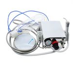 Dental Turbine Handpiece Unit Portable 4 Holes + 3 Way Syringe Compressor