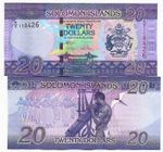 Solomon Islands 20 Dollars 2021 P34b UNC
