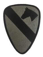 GENUINE American US Army SUBDUED ACU ISSUE 1st Cavalry Division sleeve patch.