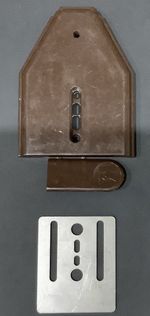 K2 ORIGINAL Conservatory Glazing Bar End Cap (Gutter End) BROWN qty 1 ORIGINAL 