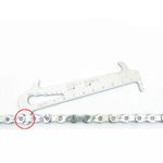 Bike Chain Indicator Durable Chain Gauge Portable Repair Tool for Bikes