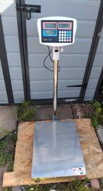 OHAUS D150FL Industrial Weighing Weigh Scales Up to 150 kg Working Read Descript