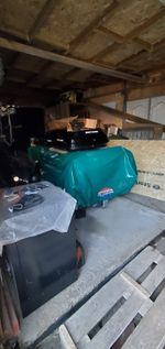 Cabanon Trailer tent With Original Cabanon Green Cover And Instructions.