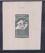 1949 VENEZULAR UPU DIE PROOF OF THE 10c (SG831) IN VERY FINE CONDITION