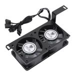 RAM Memory Cooler ARGB Syn RAM Memory Cooling Fan with Dual 60Mm Fan PWM 1000-30