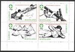 Gairsay Scotland 1982 Boy Scouts, MNH M/S Sheet of 4 Stamps #M1784