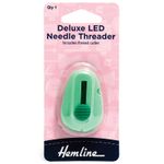 Hemline Deluxe LED Needle Threader And Thread Cutter