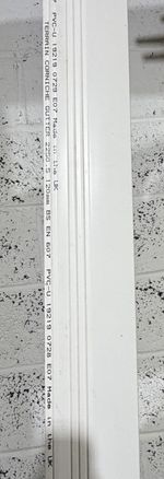 Genuine Polypipe Terrain Corniche     5.40  120mm 4m White Gutter