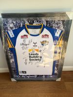Leeds Rhinos Framed Shirt - Brand New.