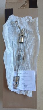 LTI Xenon Short Arc Lamp D-347-159 XDC-2200B Bulb - Used Condition Damaged Box