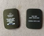 ECBA Body Armour Ballistic Plates British Army