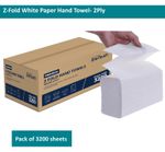 Paper Hand Towels Z fold tissues Multi Fold Premium Quality PACK 2 PLY 3200