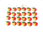 Apples Ceramic Clay Box 24 Pieces 6.5 D. Hanging Decoration
