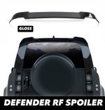 LAND ROVER DEFENDER REAR ROOF WING SPOILER 90 110 130 L663 GLOSS BLACK ABS