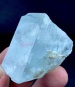 Natural Aquamarine Crystal - Raw Beryl Stone - Pakistan Mineral - 56 Grams