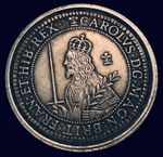1643 England Charles I Oxford Historical Token Declaration Pound