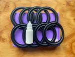 Bang Olufsen beolab 6000 Repair kit 8X rubbers  Double Kit For2 Pair Plus Glue