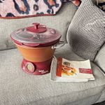 Tefal Vitafruit Electric Jam Maker Marmalade Cooker, Red/Brown