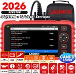 2026 LAUNCH CRP129X PRO+ OBD2 Scanner Car Diagnostic Tool Engine ABS SRS EBP SAS