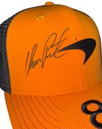 Oscar Piastri Hand Signed McLaren Official Racing F1 Cap #81 COA + PSA QO CARD