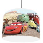 DISNEY CARS McQueen  CEILING LIGHT SHADE / TABLE LAMPSHADE   FREE P&P REUSABLE