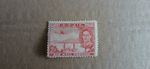 PAPUA-1939 SG163 2d ROSE-RED LMM AIR MAIL STAMP