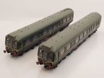 Bachmann 32-900A Class 108 2 Car DMU BR Green Speed Whiskers DCC Ready OO Gauge