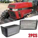 2PCS LED Headlight For CASE IH 495 565 695 895 995 3220 3230 4210 4230 4240 5120