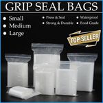 Grip Seal Bags Clear Transparent Resealable Plastic Polythene Cheapest Grip seal