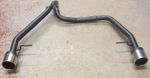 Mondeo Mk4 Hatch & Saloon 2.2 TDCi (08-14) Rear Silencer Delete Exhaust -Dual 4"
