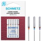 Schmetz Leather Household Domestic Sewing Machine Needles - Buy 2, Get 3rd Free!