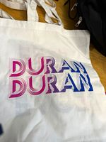 Duran Duran "Free To Love" White Tote/Shopping Bag Original