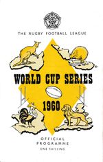 RUGBY LEAGUE PROGRAMME - WORLD CUP 1960 Great Britain v New Zealand @ Bradford