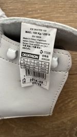 decathlon youth Ice Skates A100 - White - UK Size 13C/EU 32