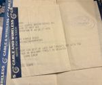 3 x Original Ronnie Biggs Barbados Owned Telegrams 1981