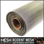 The Mesh Company Galvanised Rodent Mesh & Insect Mesh 1mm / 2mm Hole Soffit Roll
